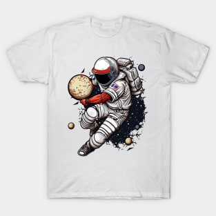 Baseball Astronaut #5 T-Shirt